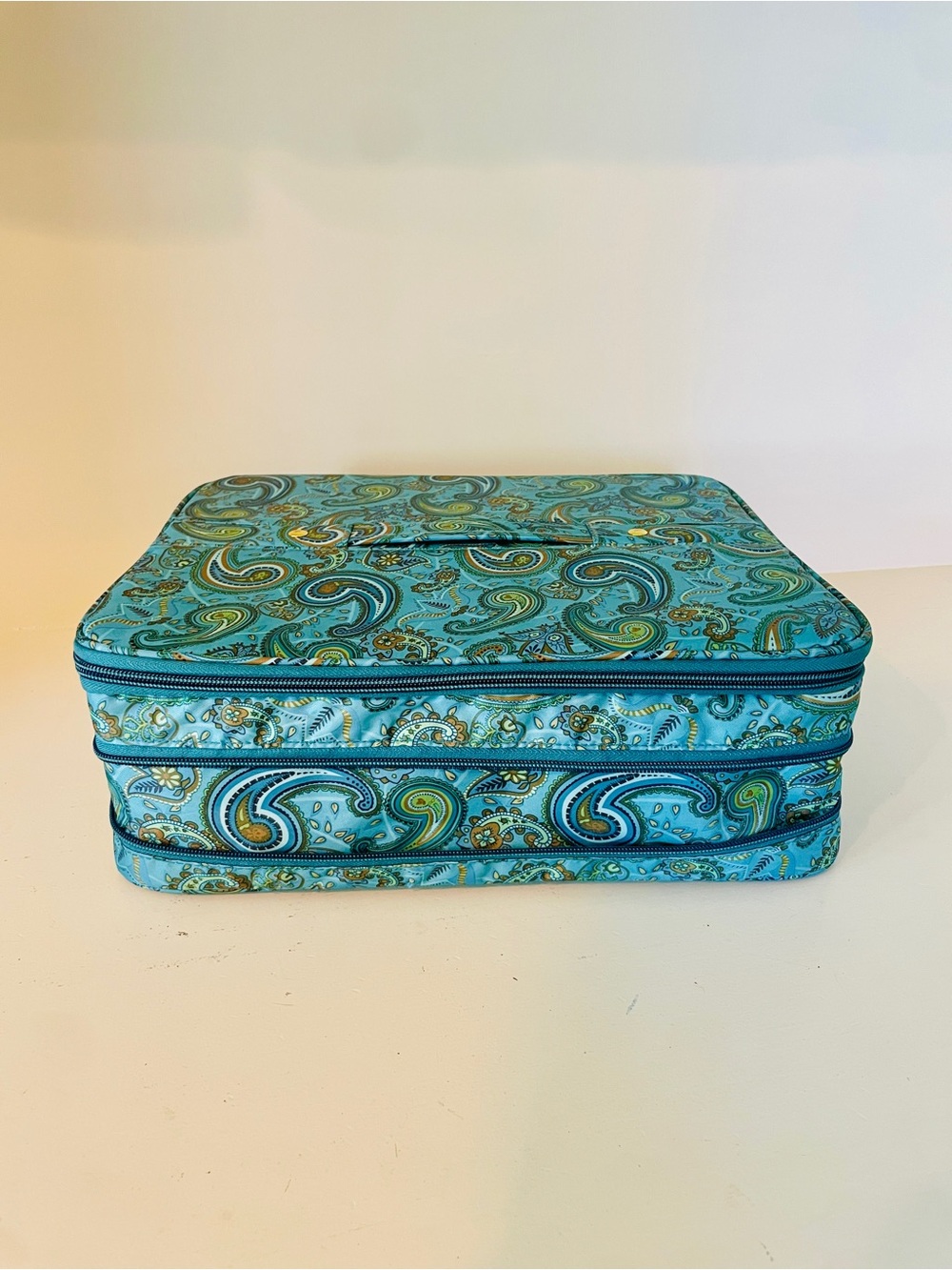 NEW Joy Mangano The Jewel Kit Duo Big Jewelry Box 2-Tray Organizer Travel Case